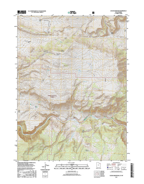 Goslin Mountain, UT-WY