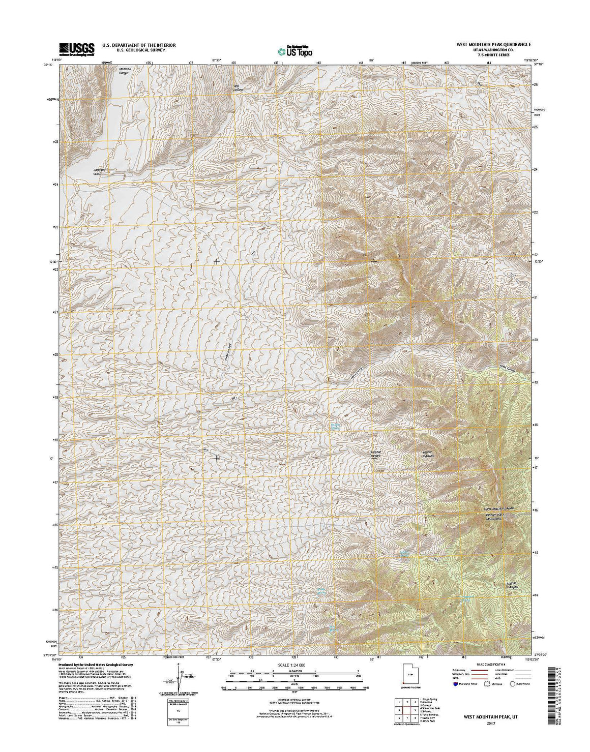 West Mountain Peak, UT