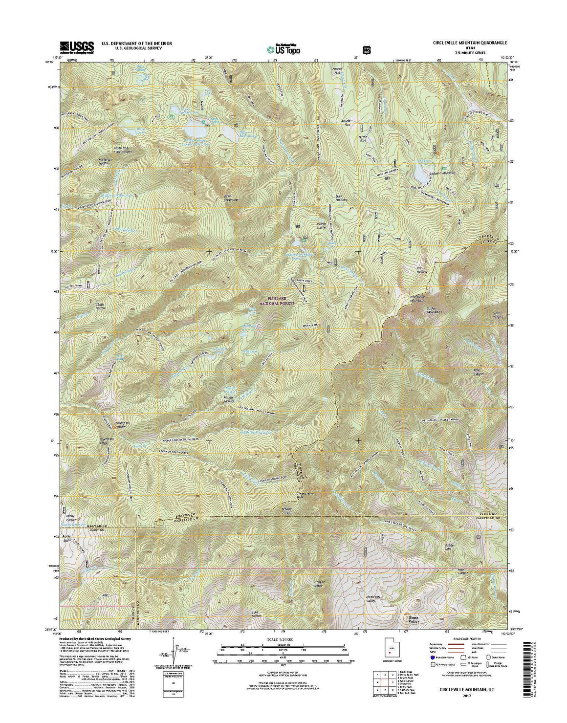 Circleville Mountain, UT