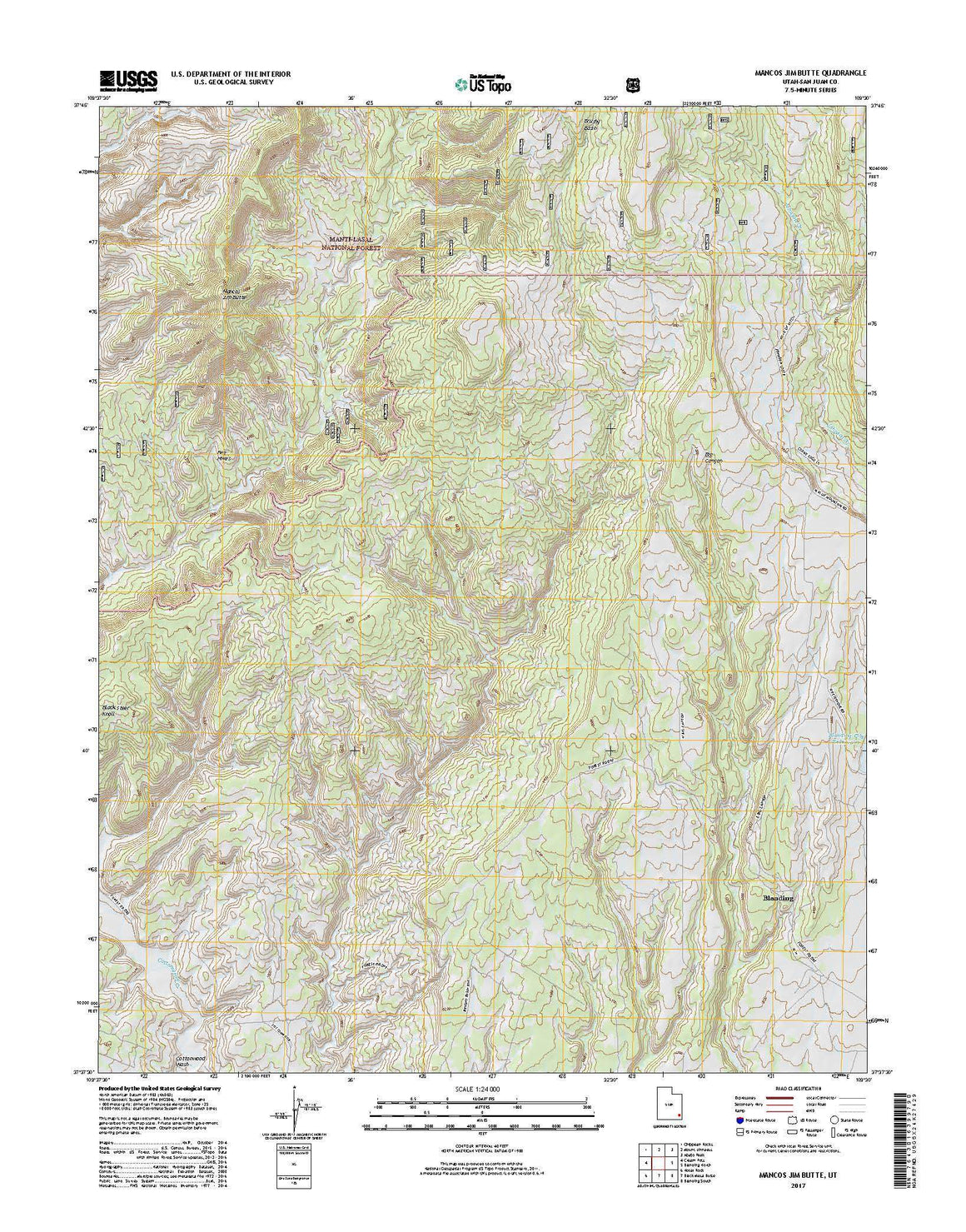 Mancos Jim Butte, UT