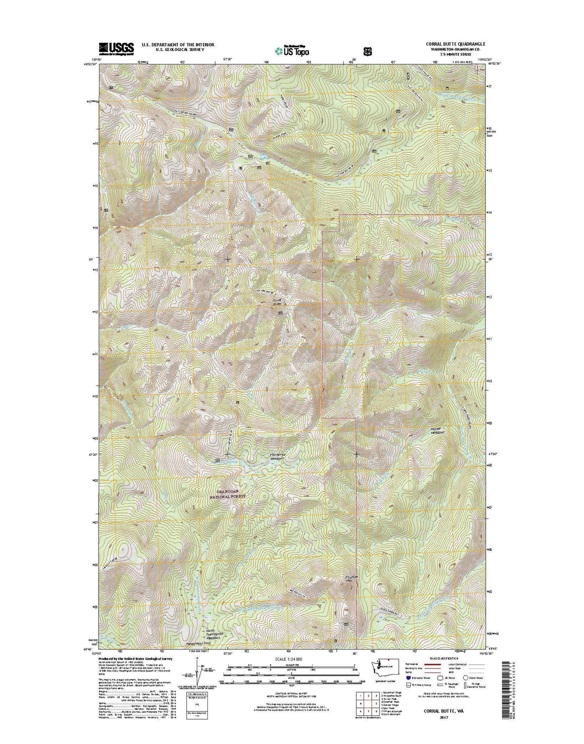 Corral Butte, WA