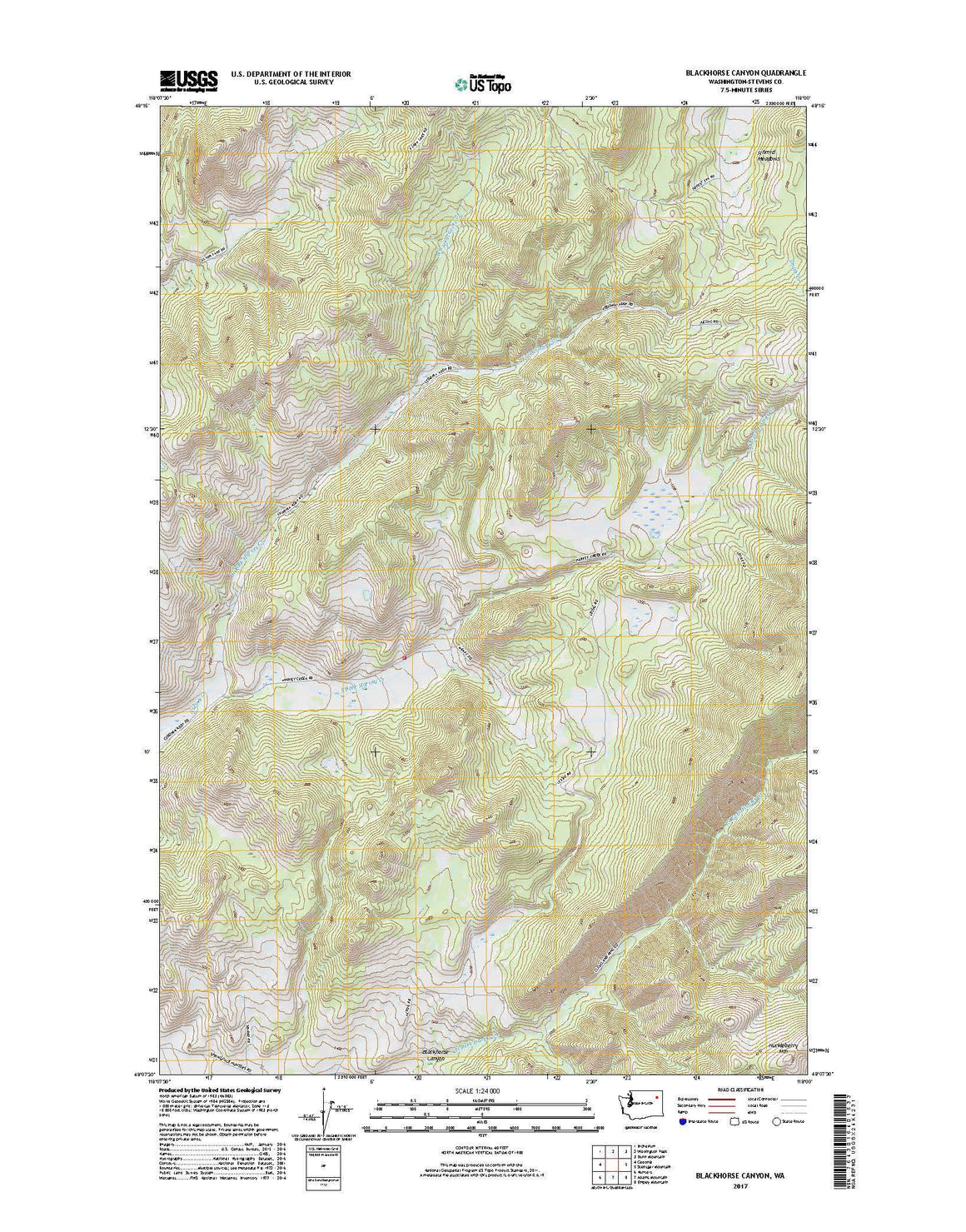 Blackhorse Canyon, WA