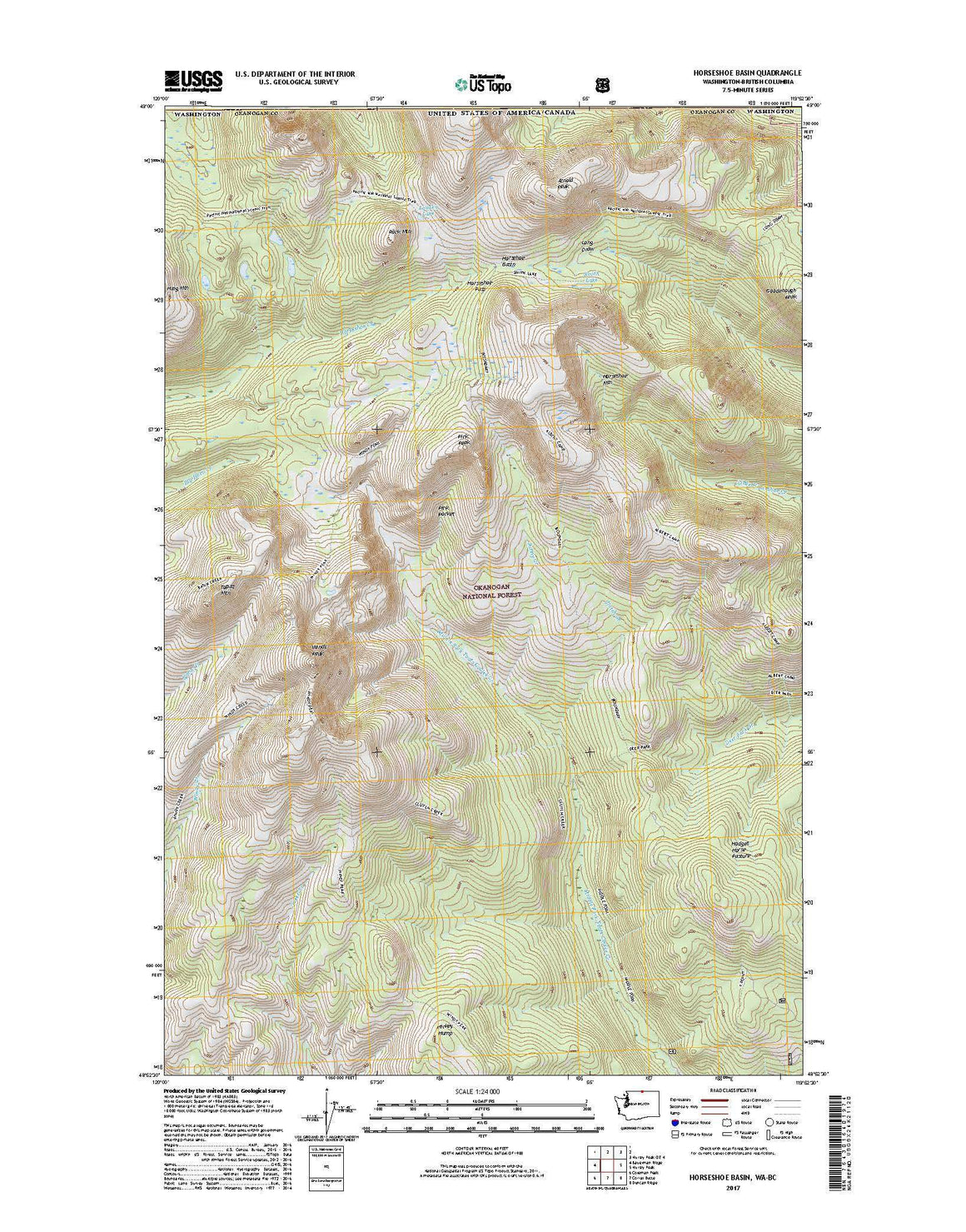 Horseshoe Basin, WA-BC