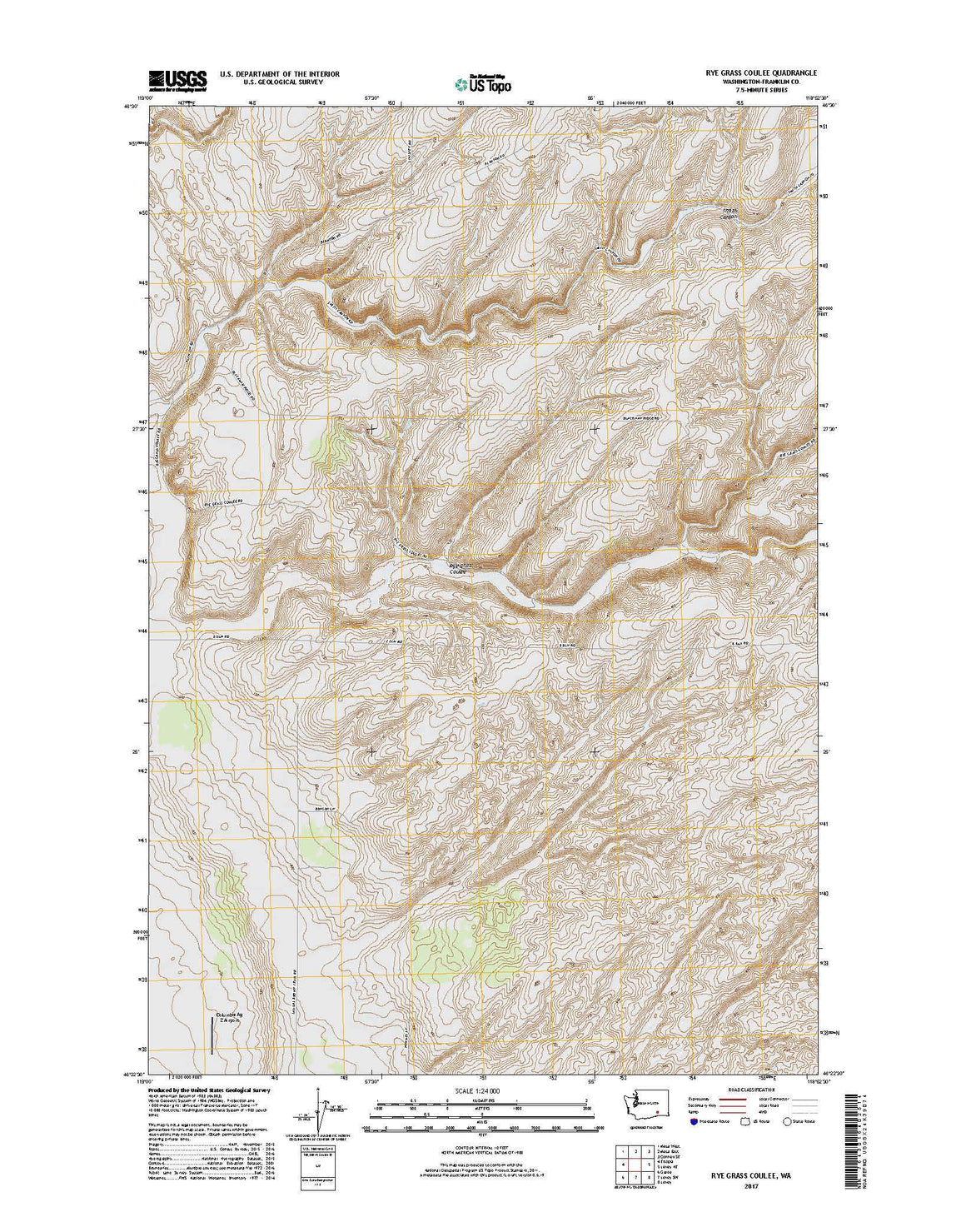 Rye Grass Coulee, WA