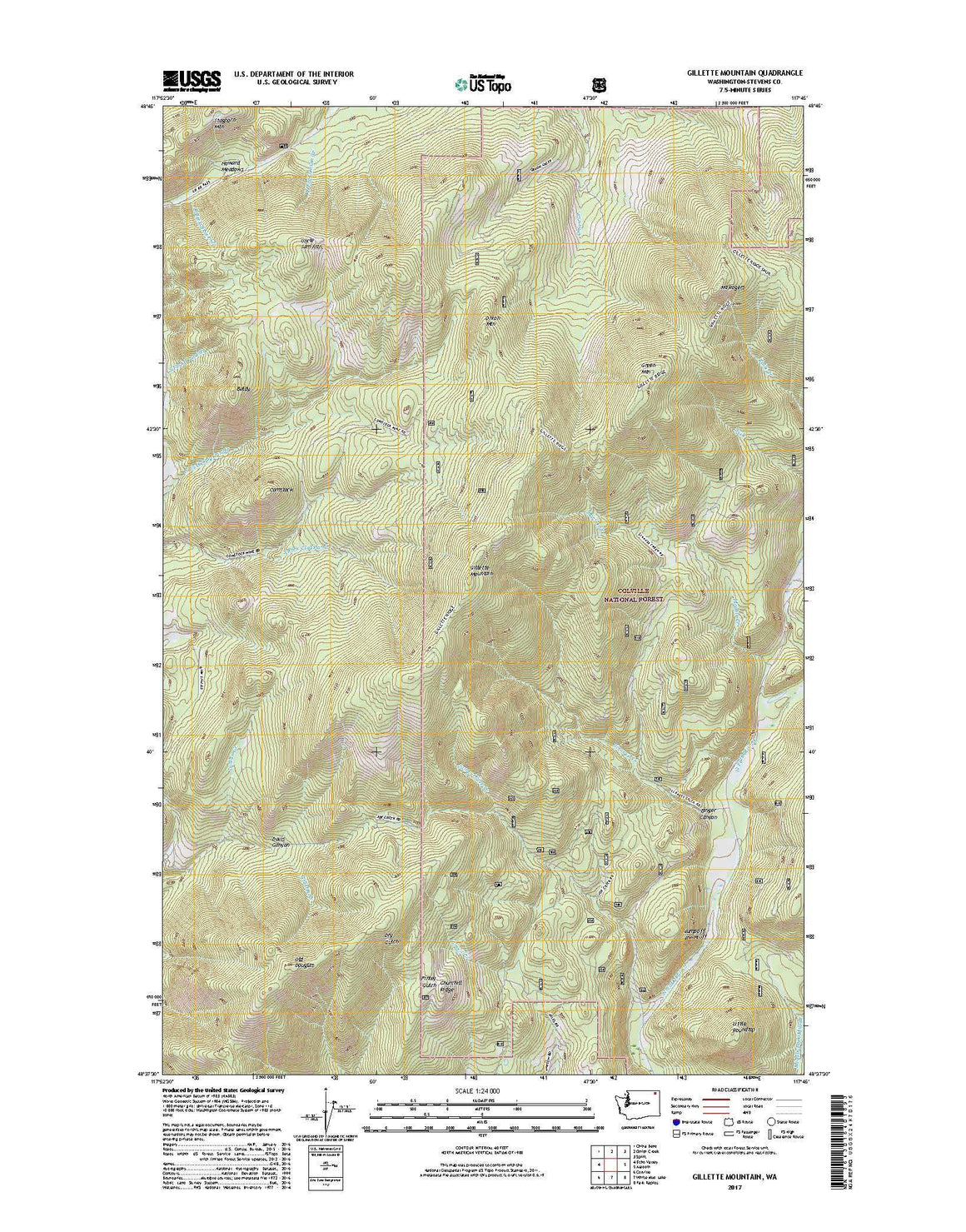 Gillette Mountain, WA