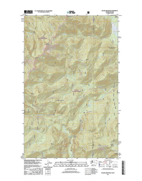 Helmer Mountain, WA-ID