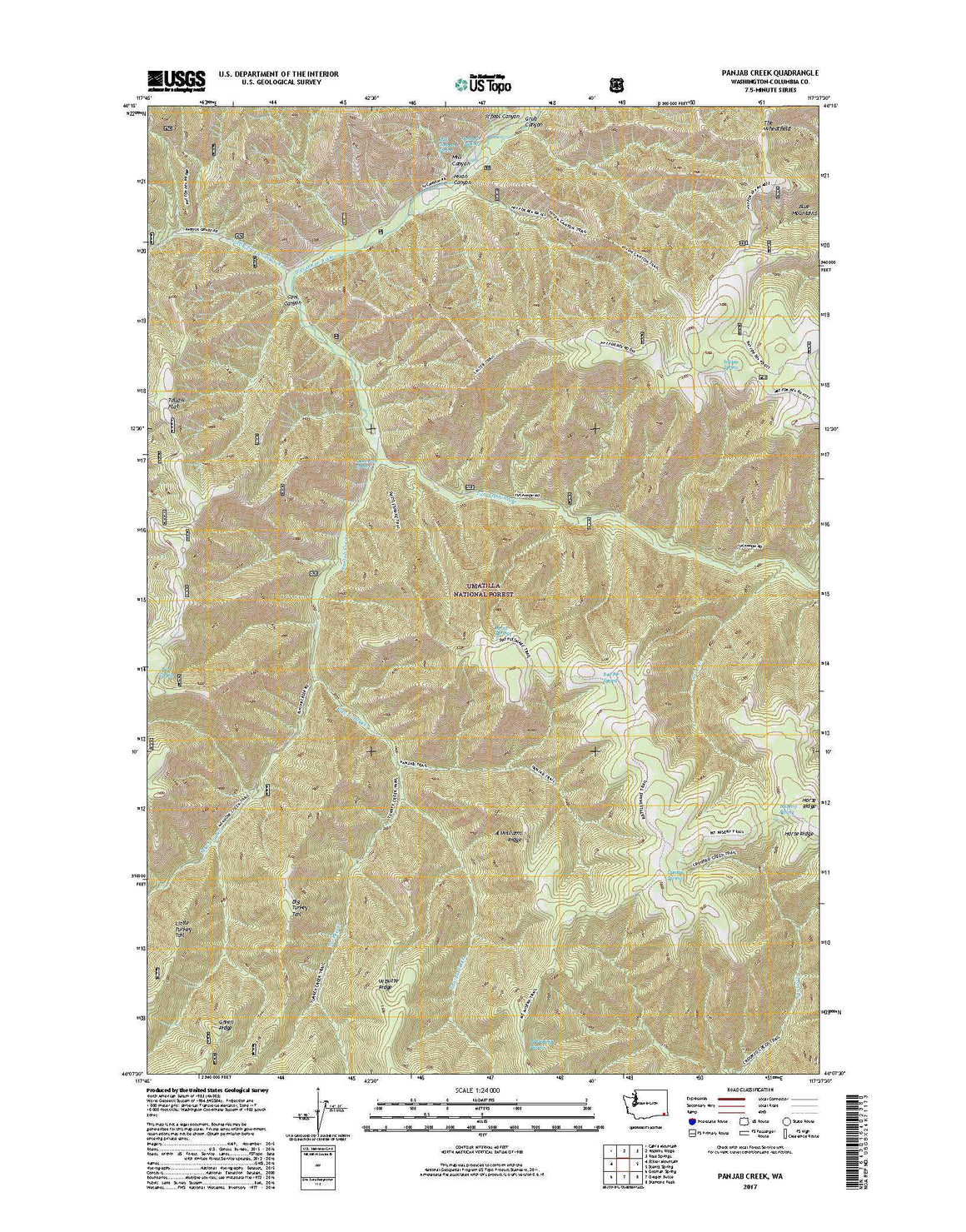 Panjab Creek, WA