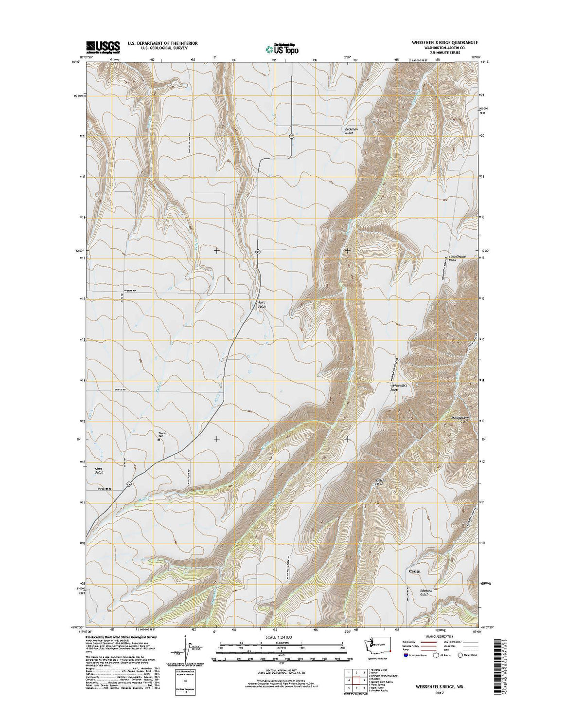 Weissenfels Ridge, WA