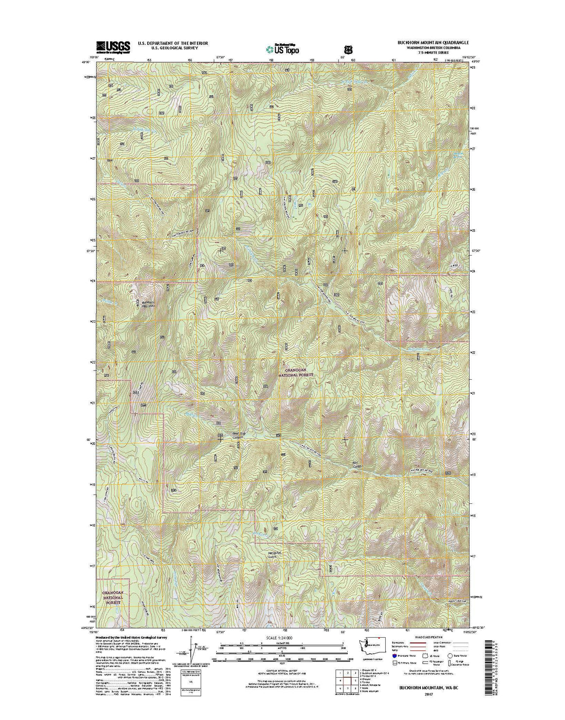 Buckhorn Mountain, WA-BC