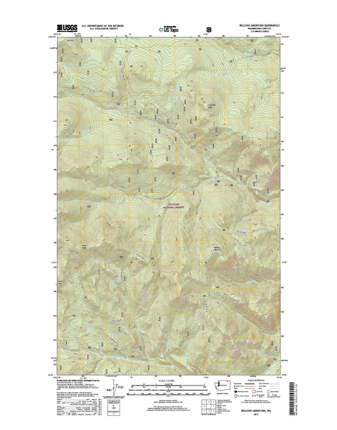 Bulldog Mountain, WA