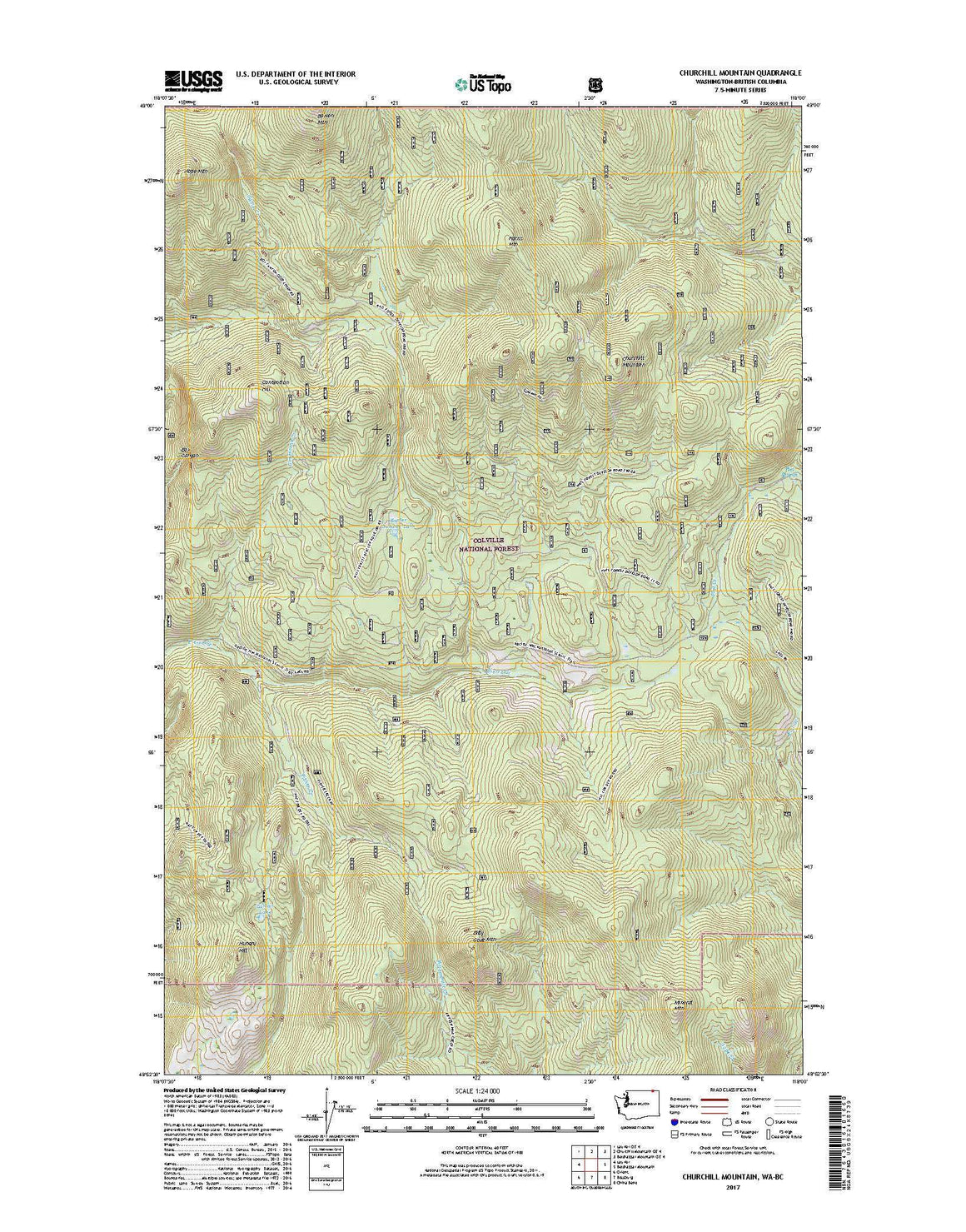 Churchill Mountain, WA-BC