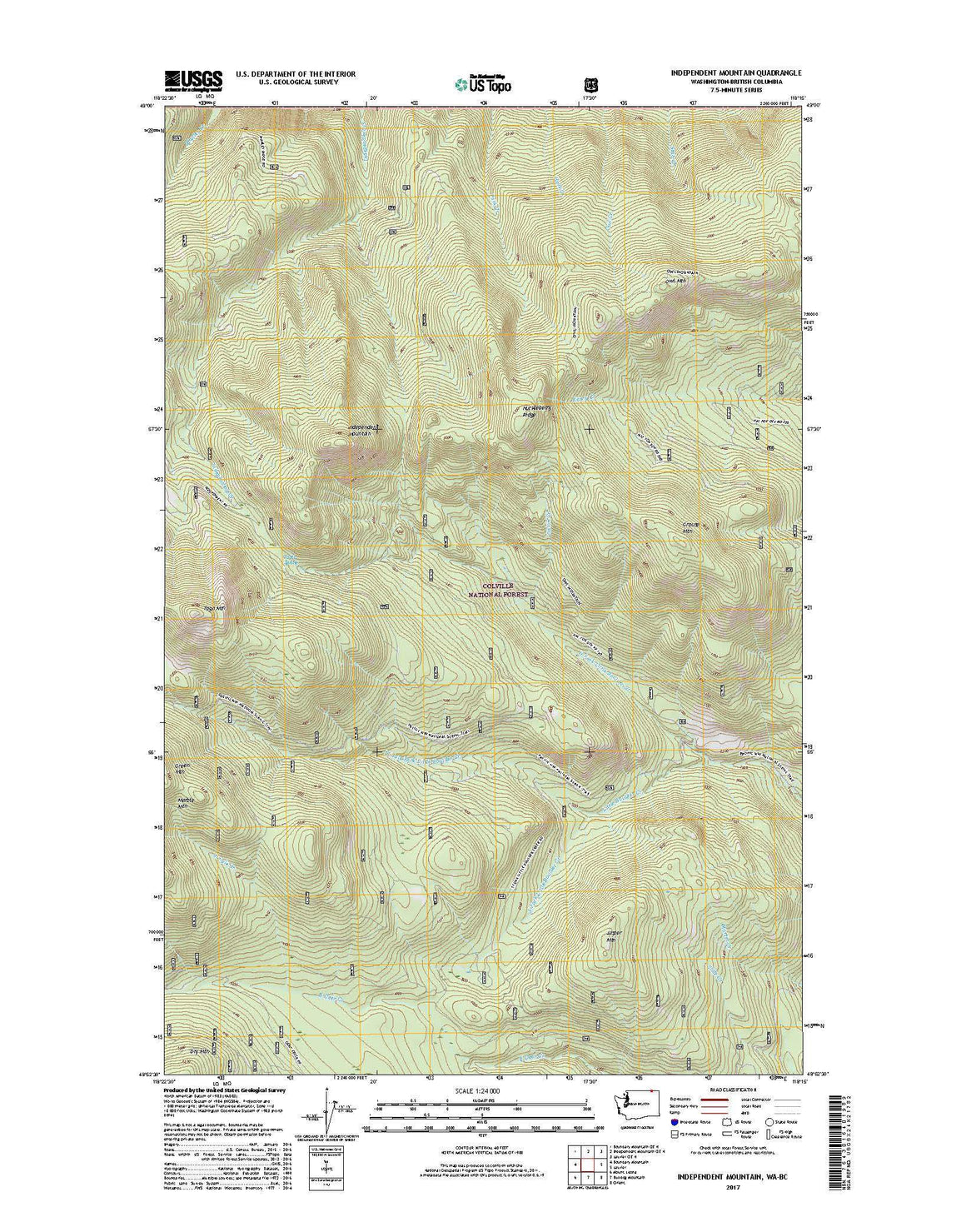 Independent Mountain, WA-BC