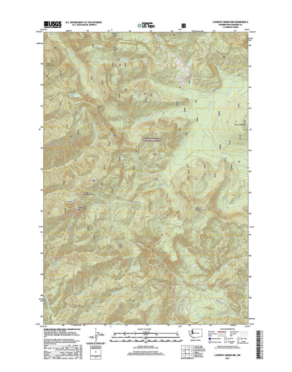 Lookout Mountain, WA