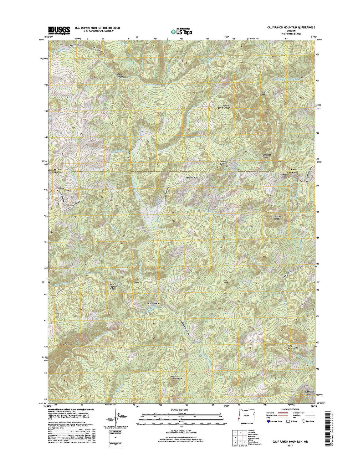 Calf Ranch Mountain, OR