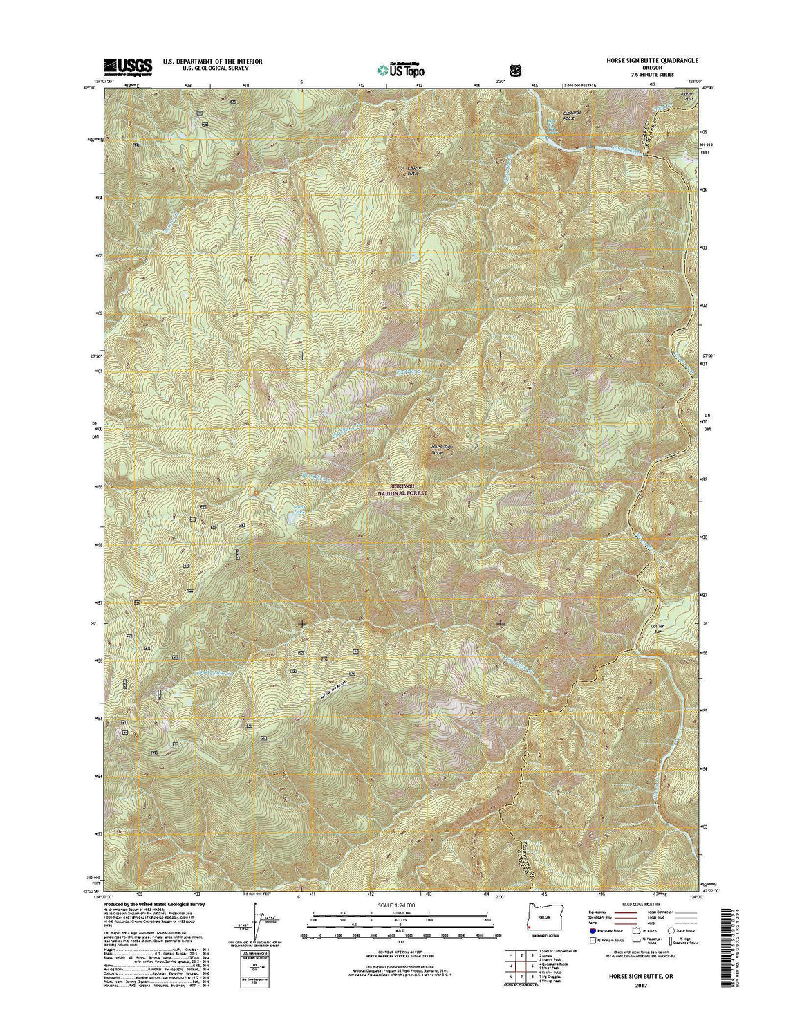 Horse Sign Butte, OR