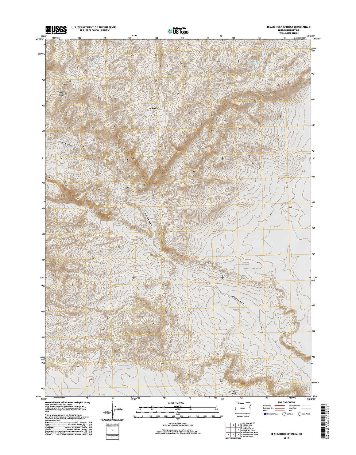 Black Rock Springs, OR