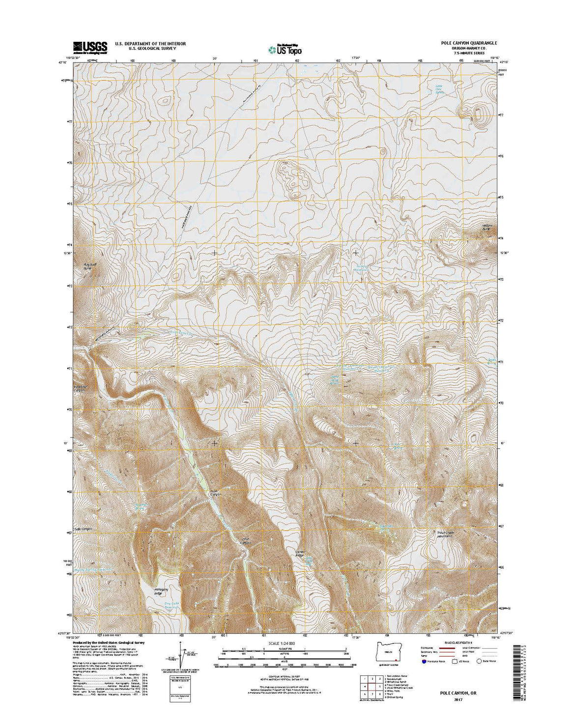 Pole Canyon, OR