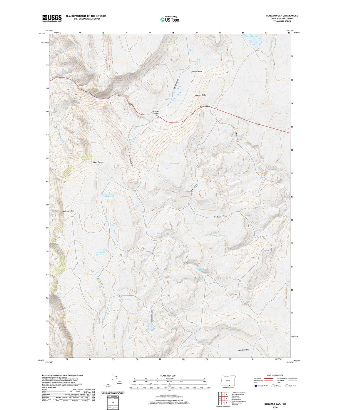 Blizzard Gap, OR