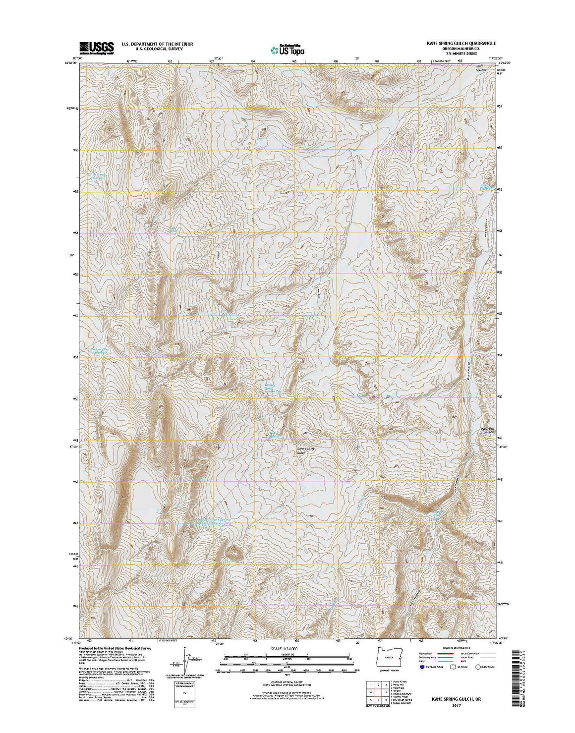 Kane Spring Gulch, OR