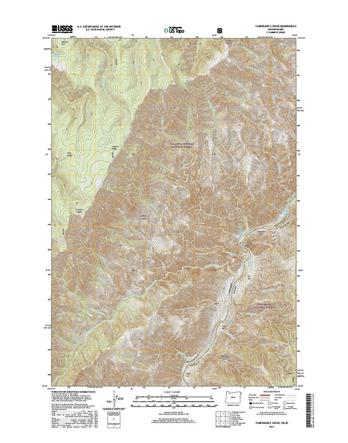 Temperance Creek, OR-ID