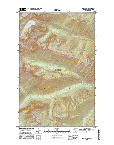 Mount Spickard, WA-BC