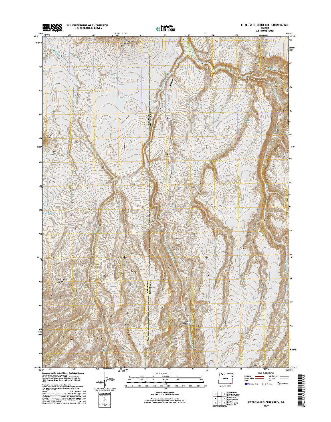 Little Whitehorse Creek, OR