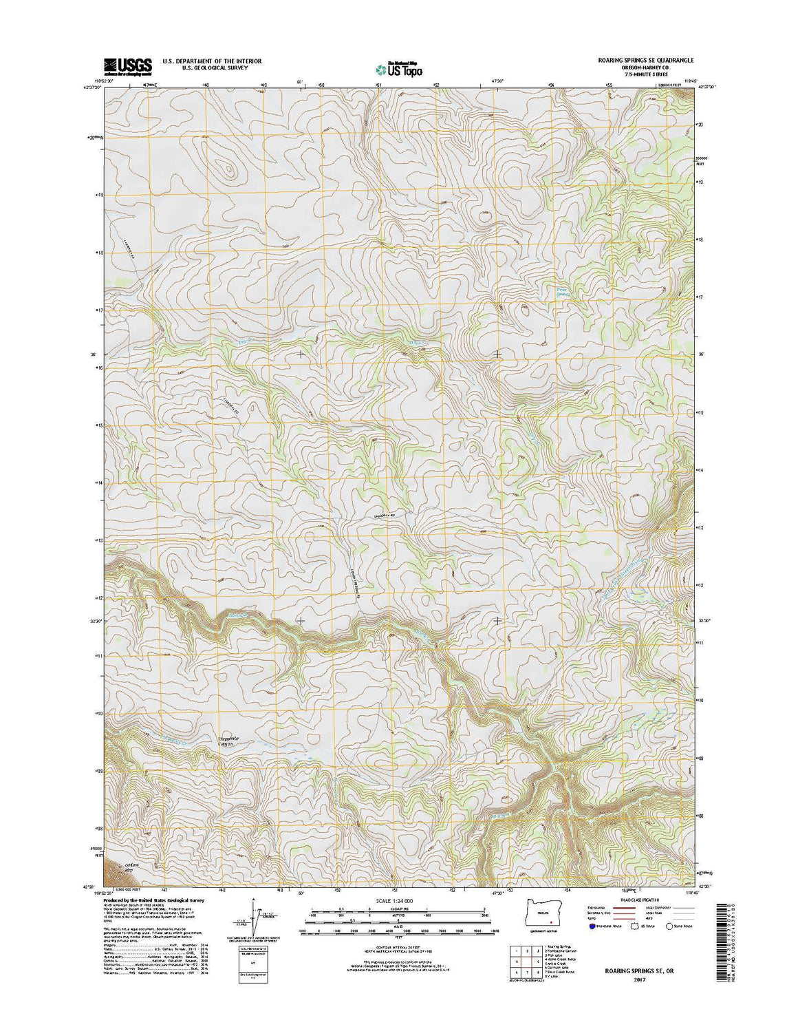 Roaring Springs SE, OR