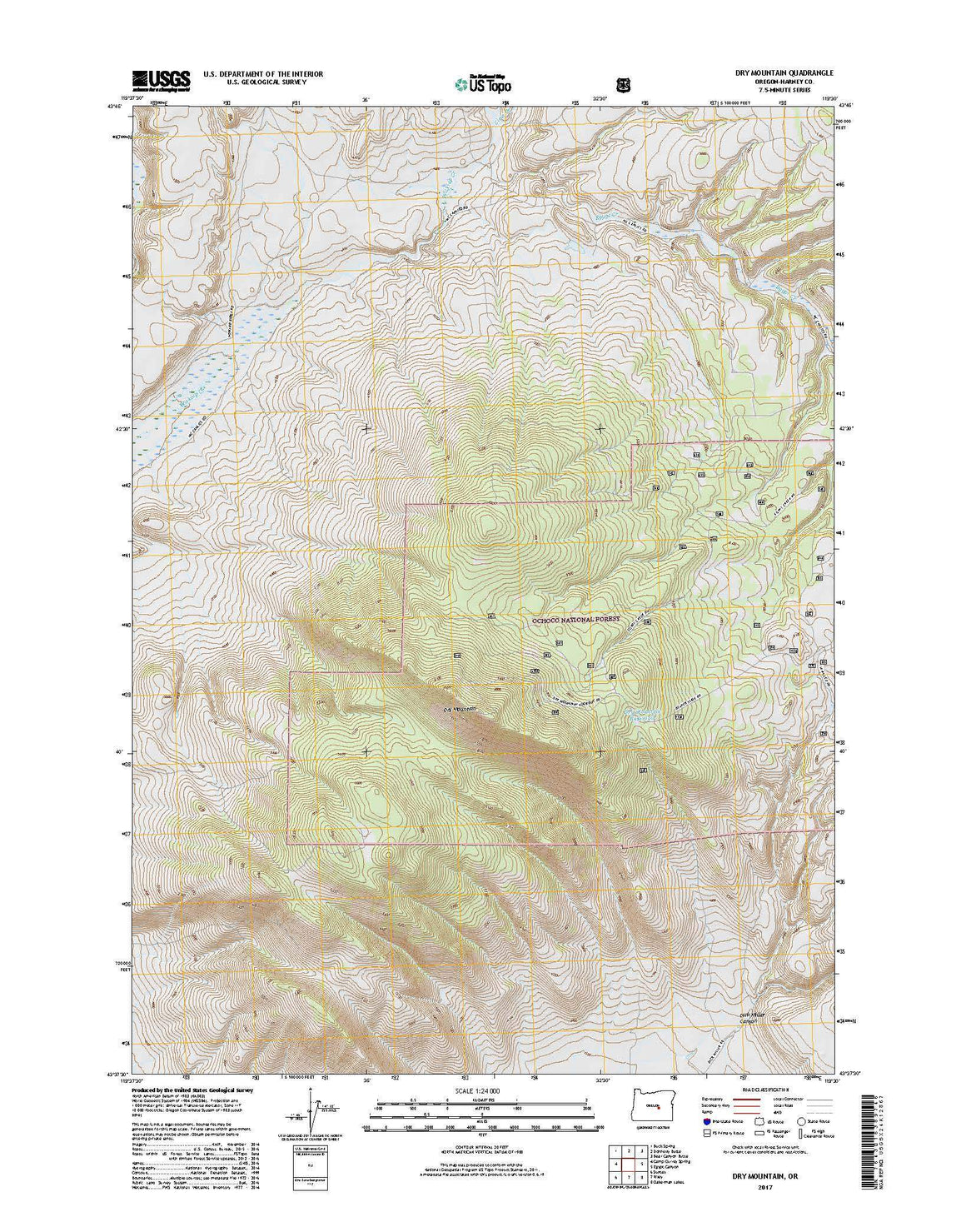 Dry Mountain, OR