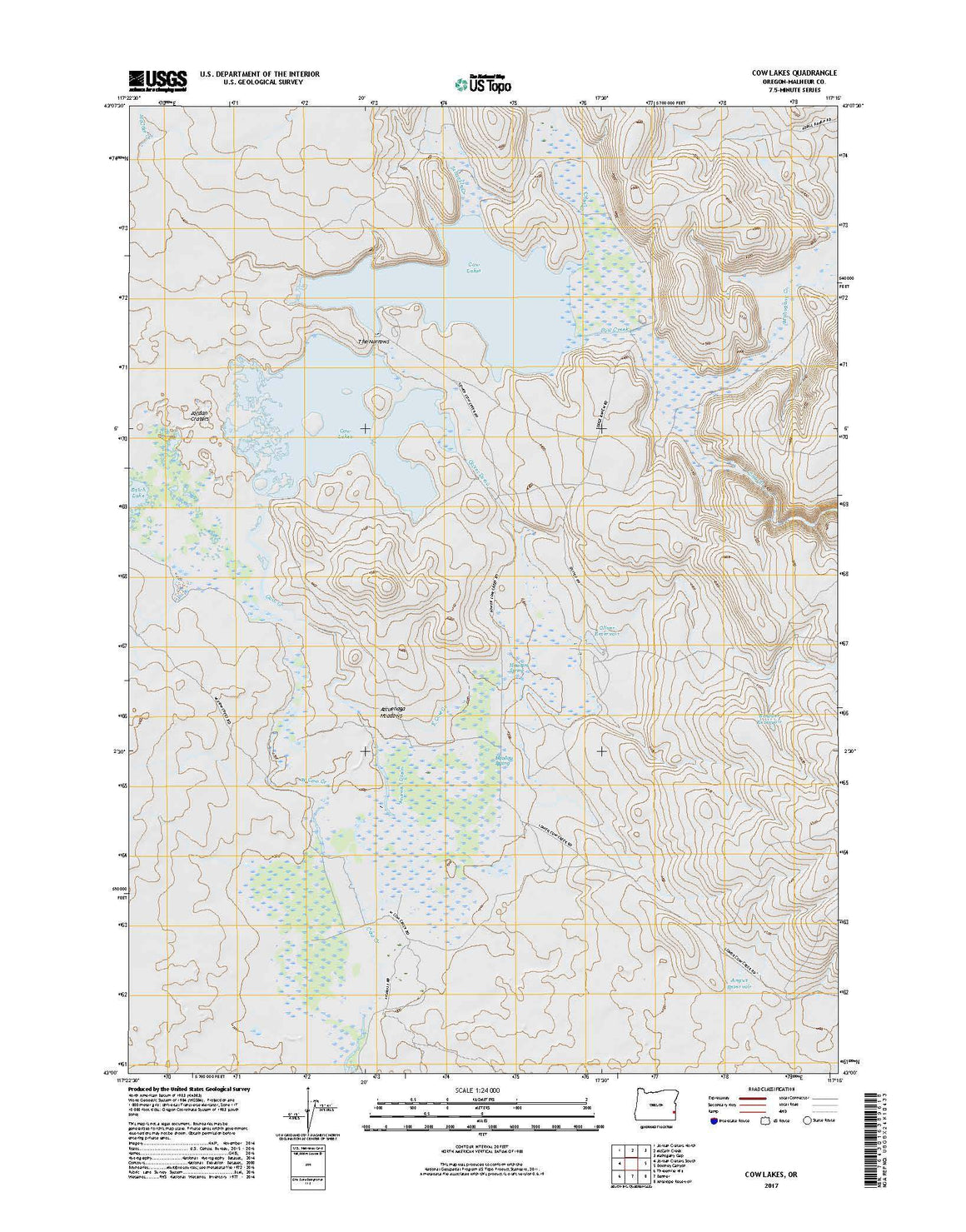 Cow Lakes, OR