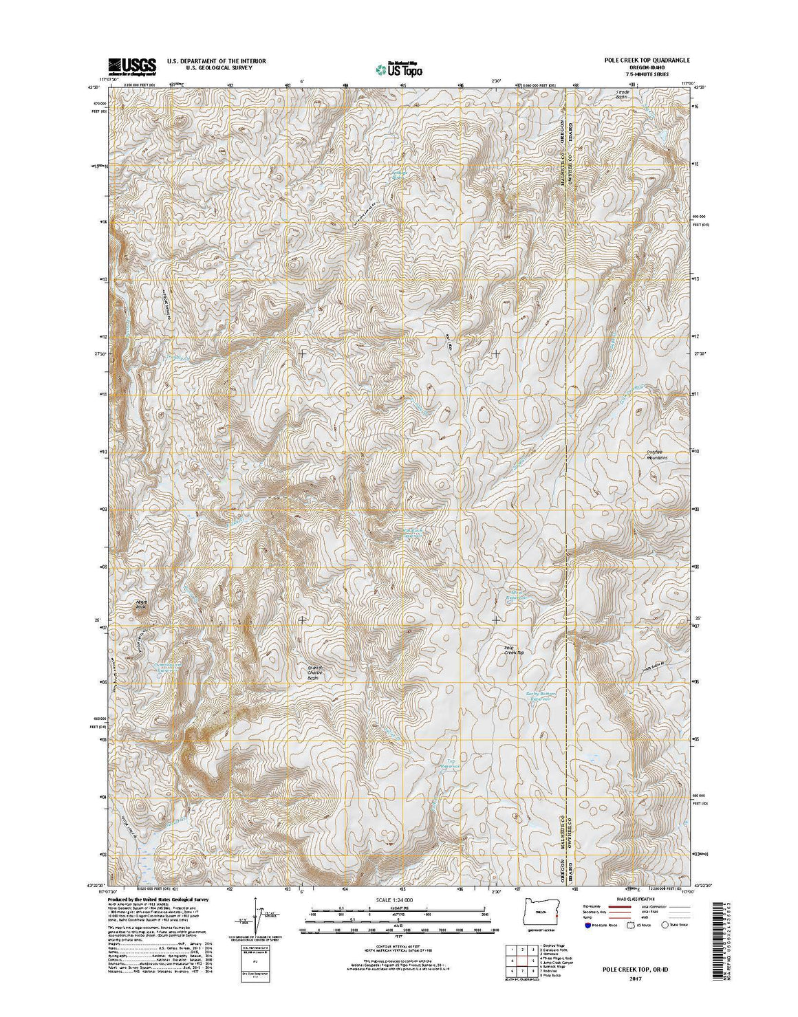 Pole Creek Top, OR-ID