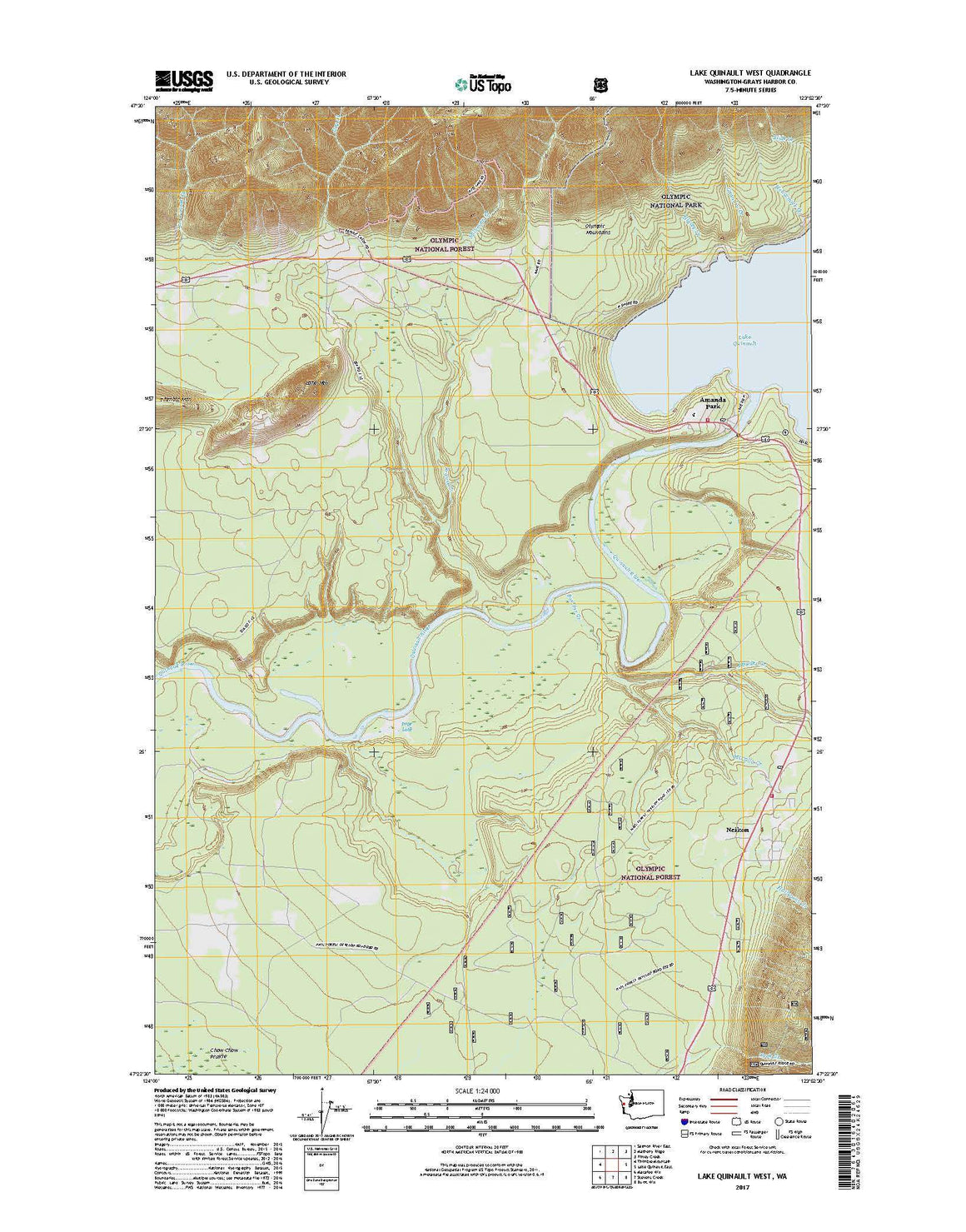 Lake Quinault West, WA