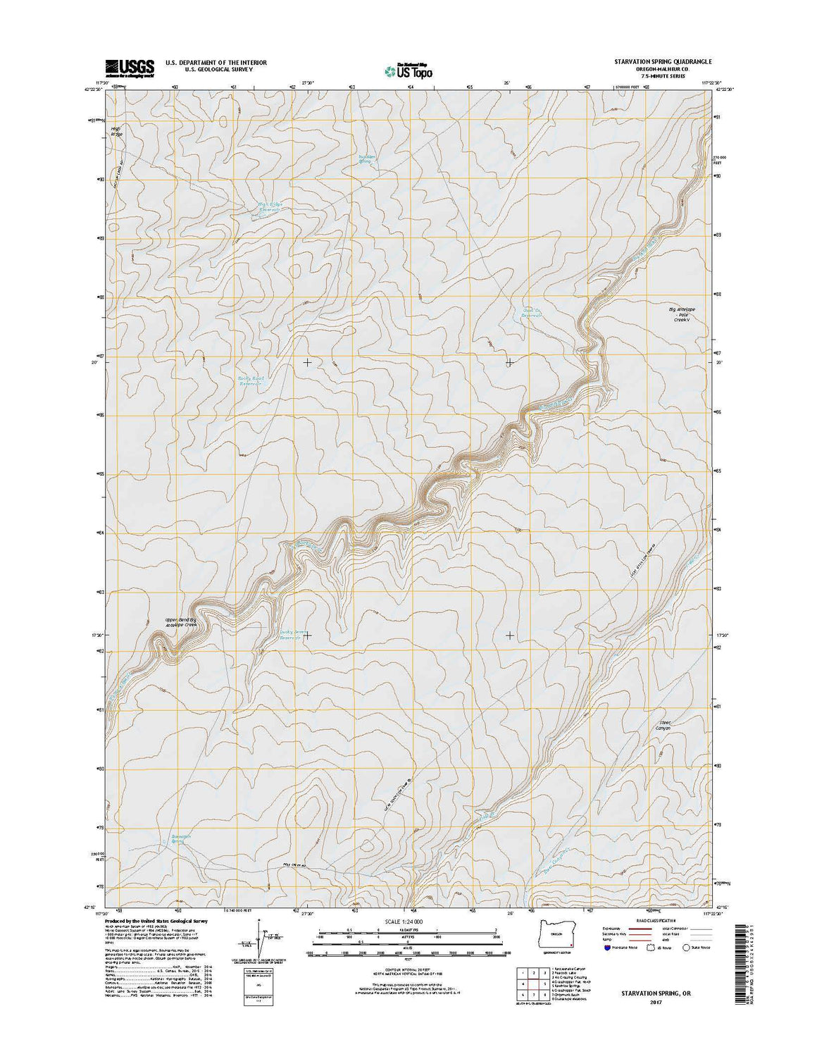 Starvation Spring, OR