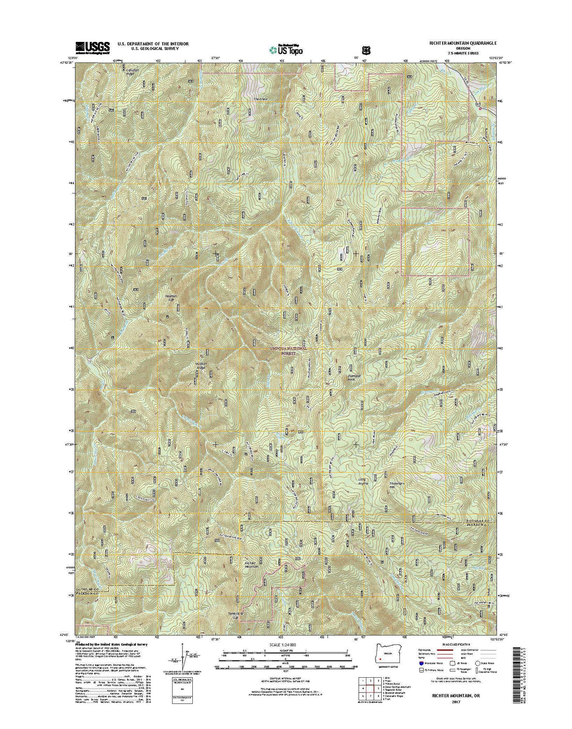 Richter Mountain, OR