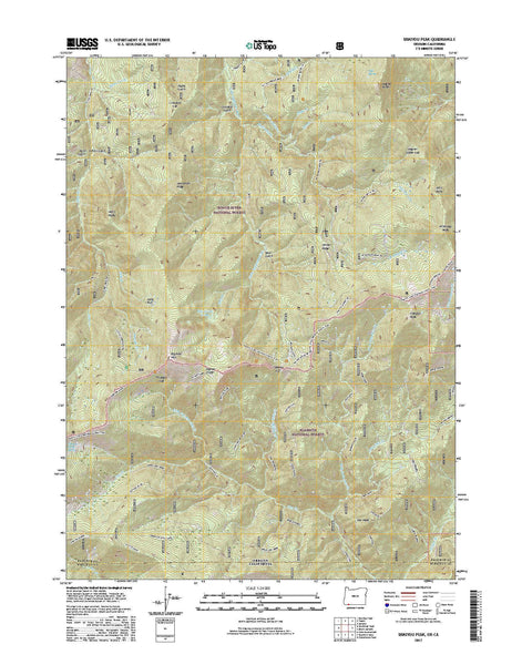 Siskiyou Peak, OR-CA