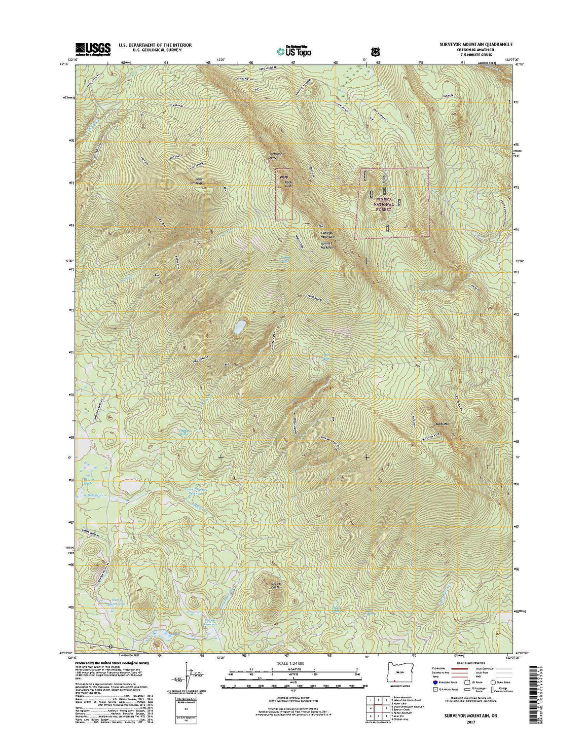 Surveyor Mountain, OR