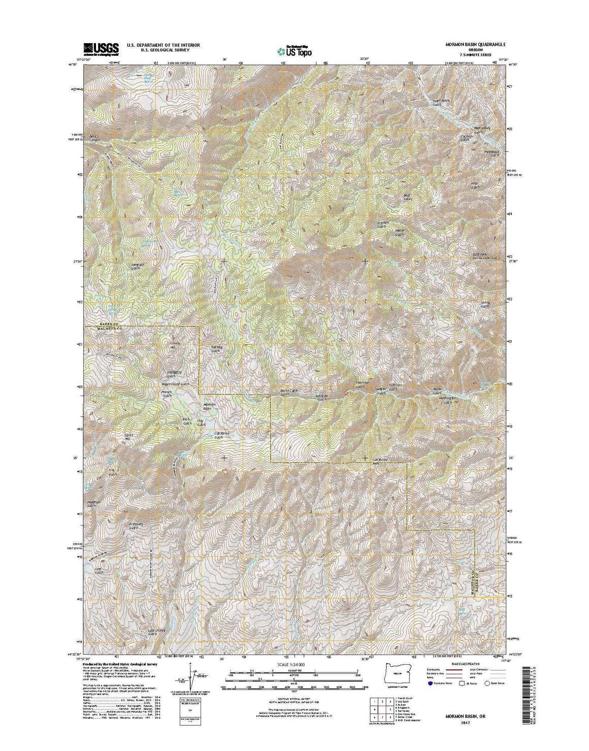 Mormon Basin, OR