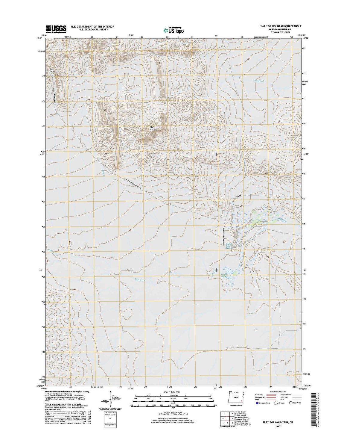 Flat Top Mountain, OR