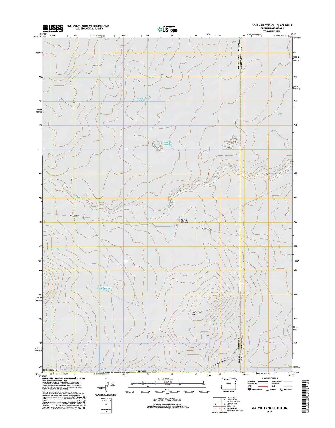 Star Valley Knoll, OR-ID-NV