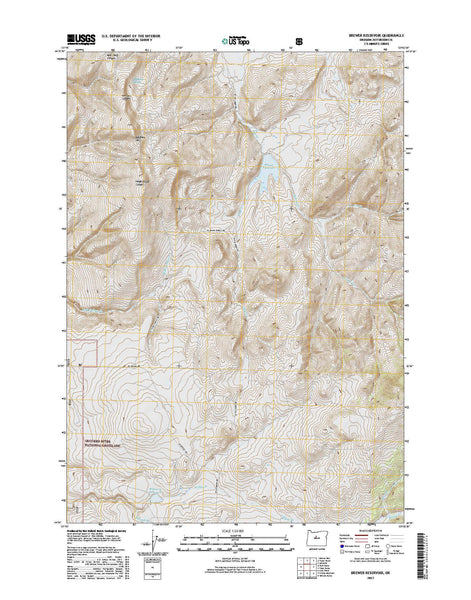 Brewer Reservoir, OR