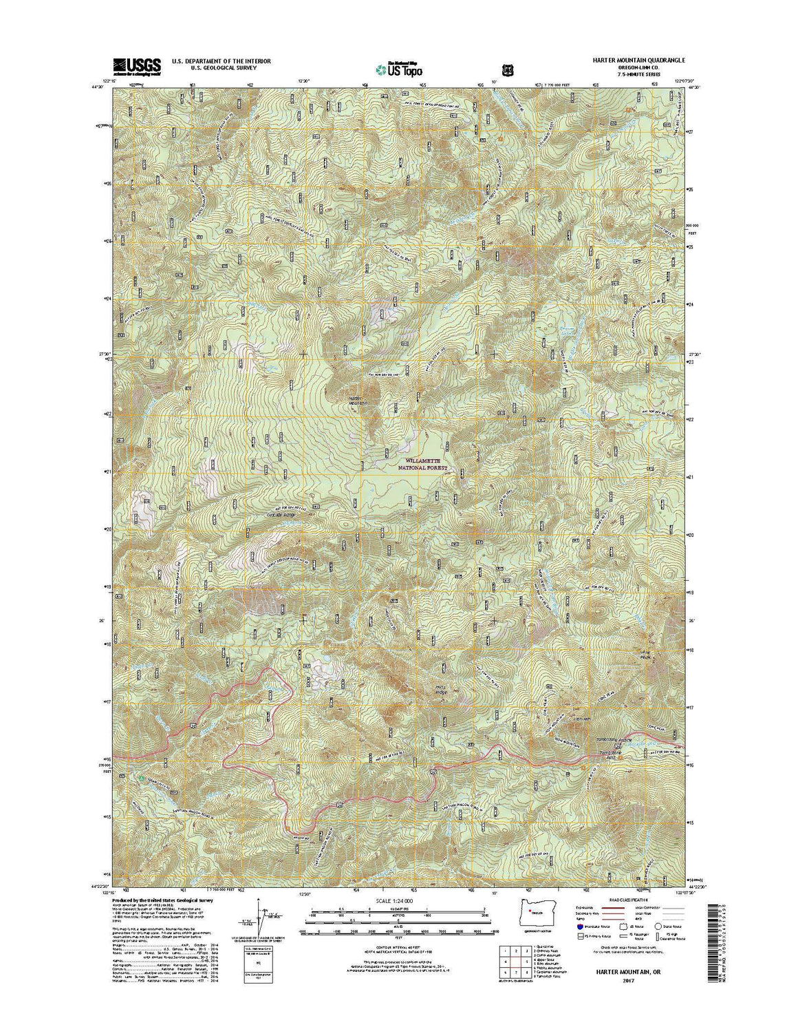 Harter Mountain, OR