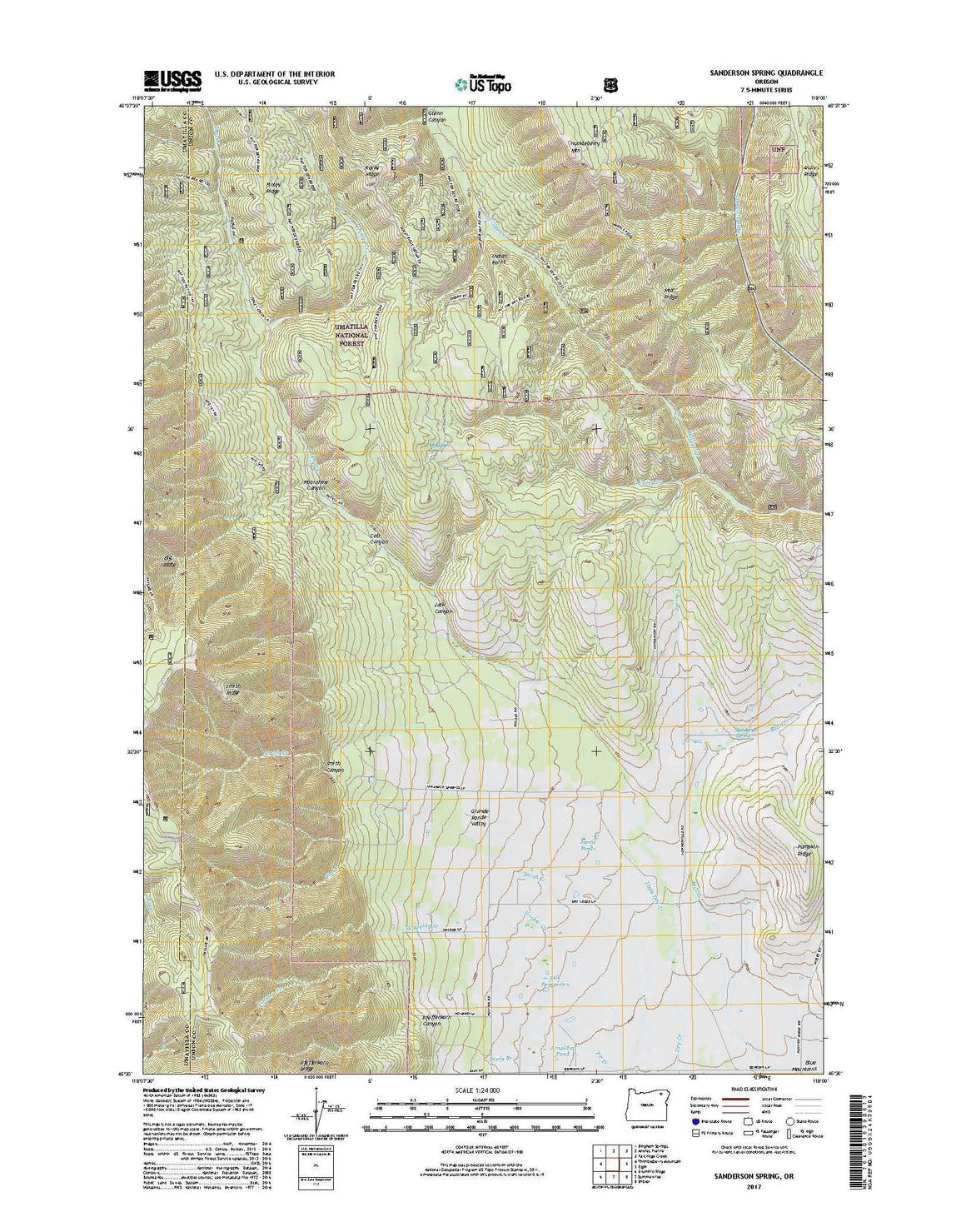 Sanderson Spring, OR