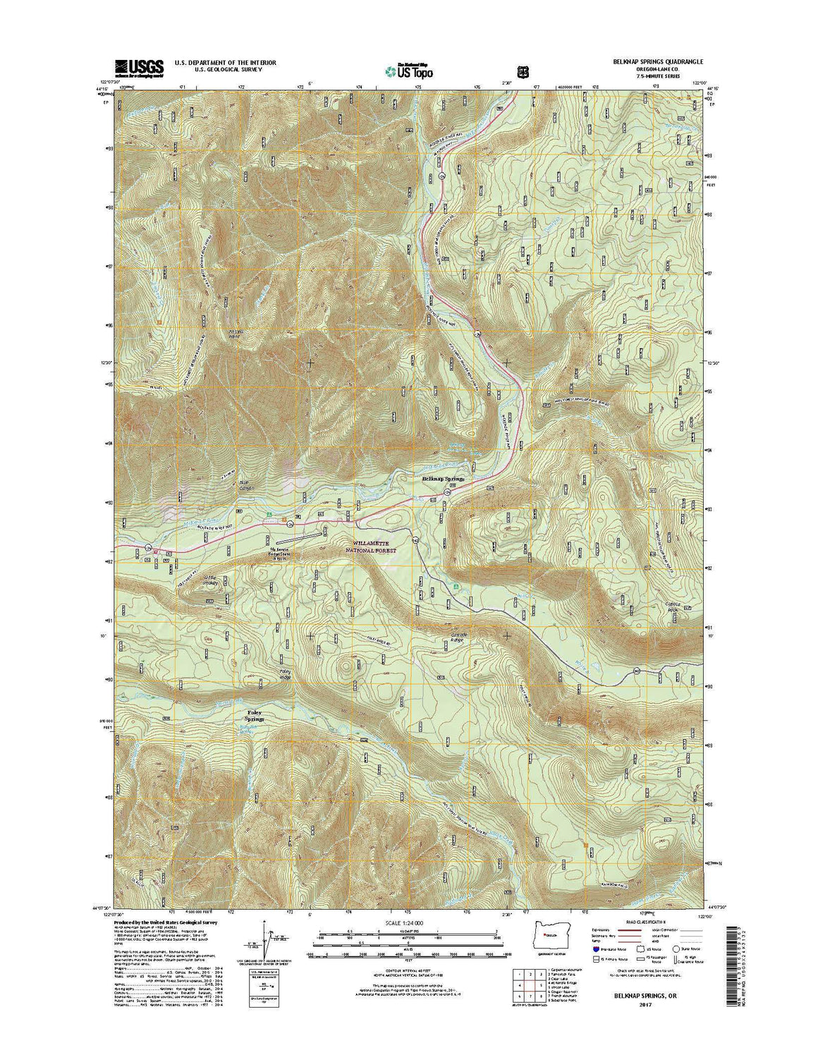 Belknap Springs, OR