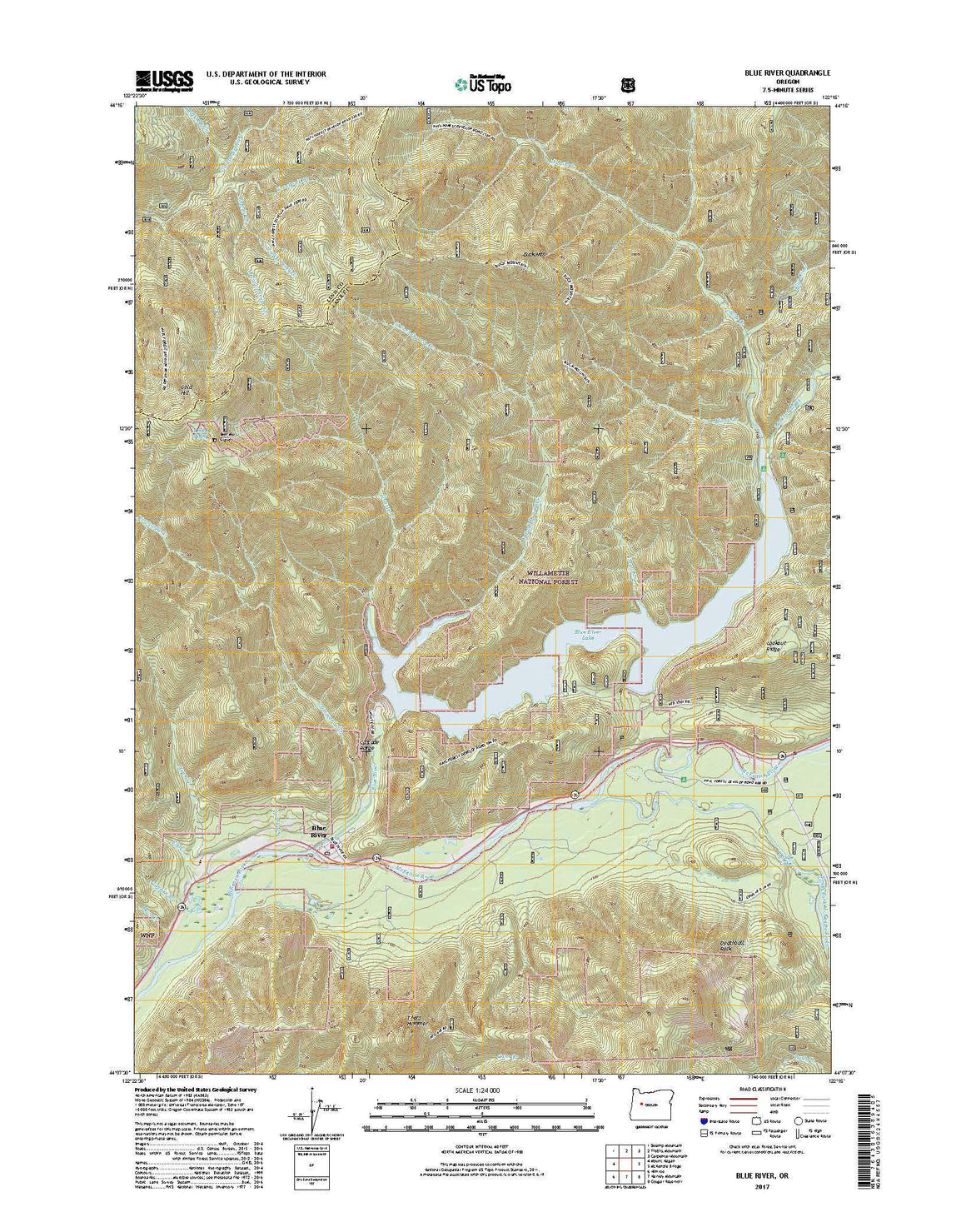 Blue River, OR