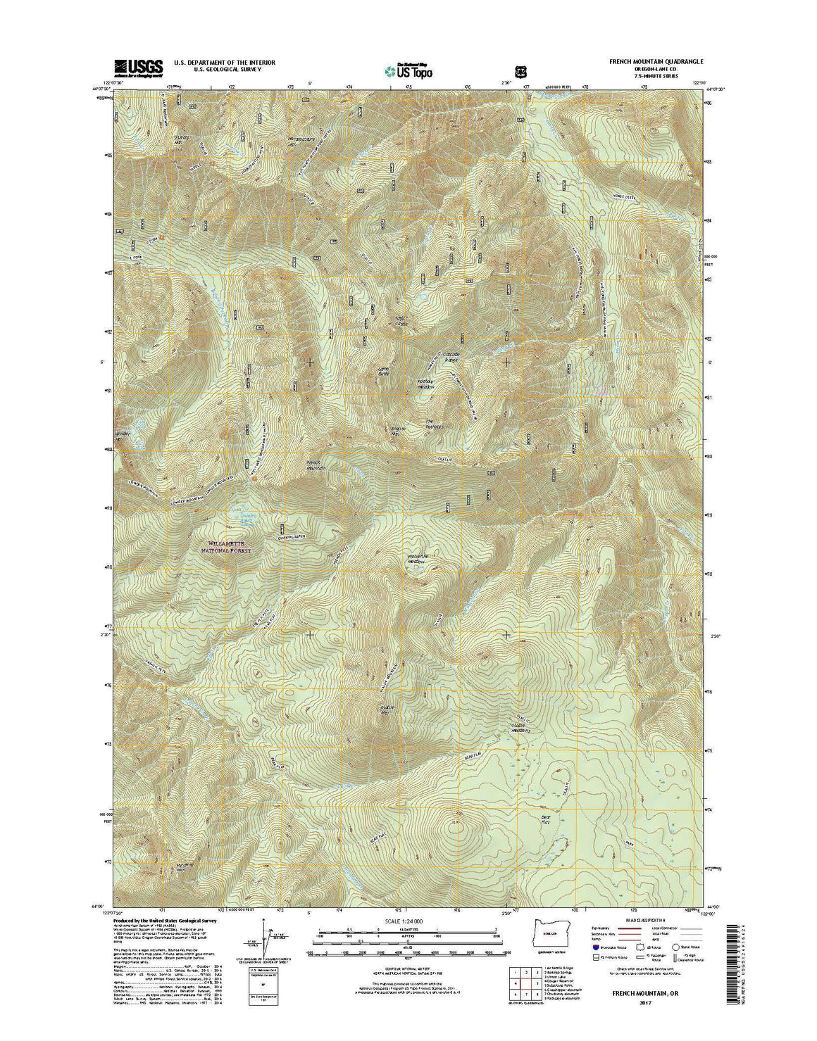 French Mountain, OR