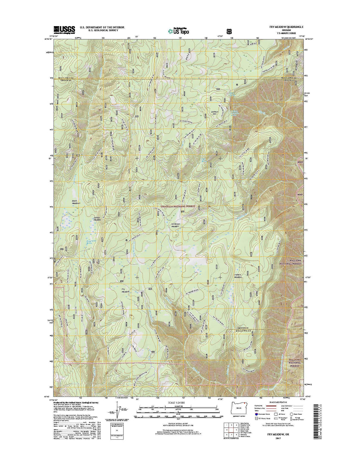 Fry Meadow, OR