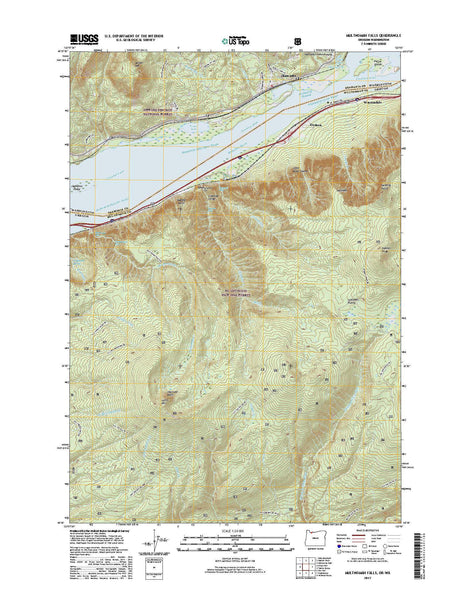 Multnomah Falls, OR-WA