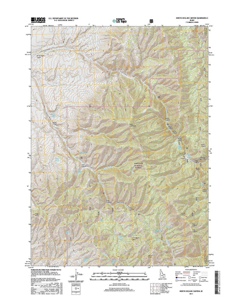 North Heglar Canyon, ID