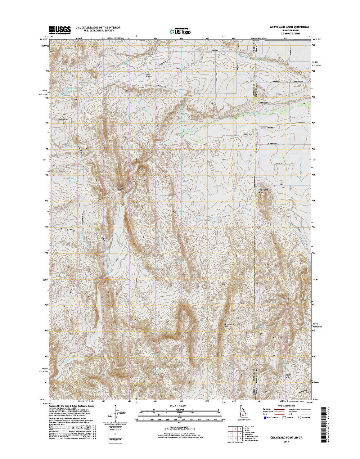 Graveyard Point, ID-OR