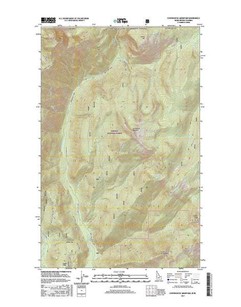 Continental Mountain, ID-BC