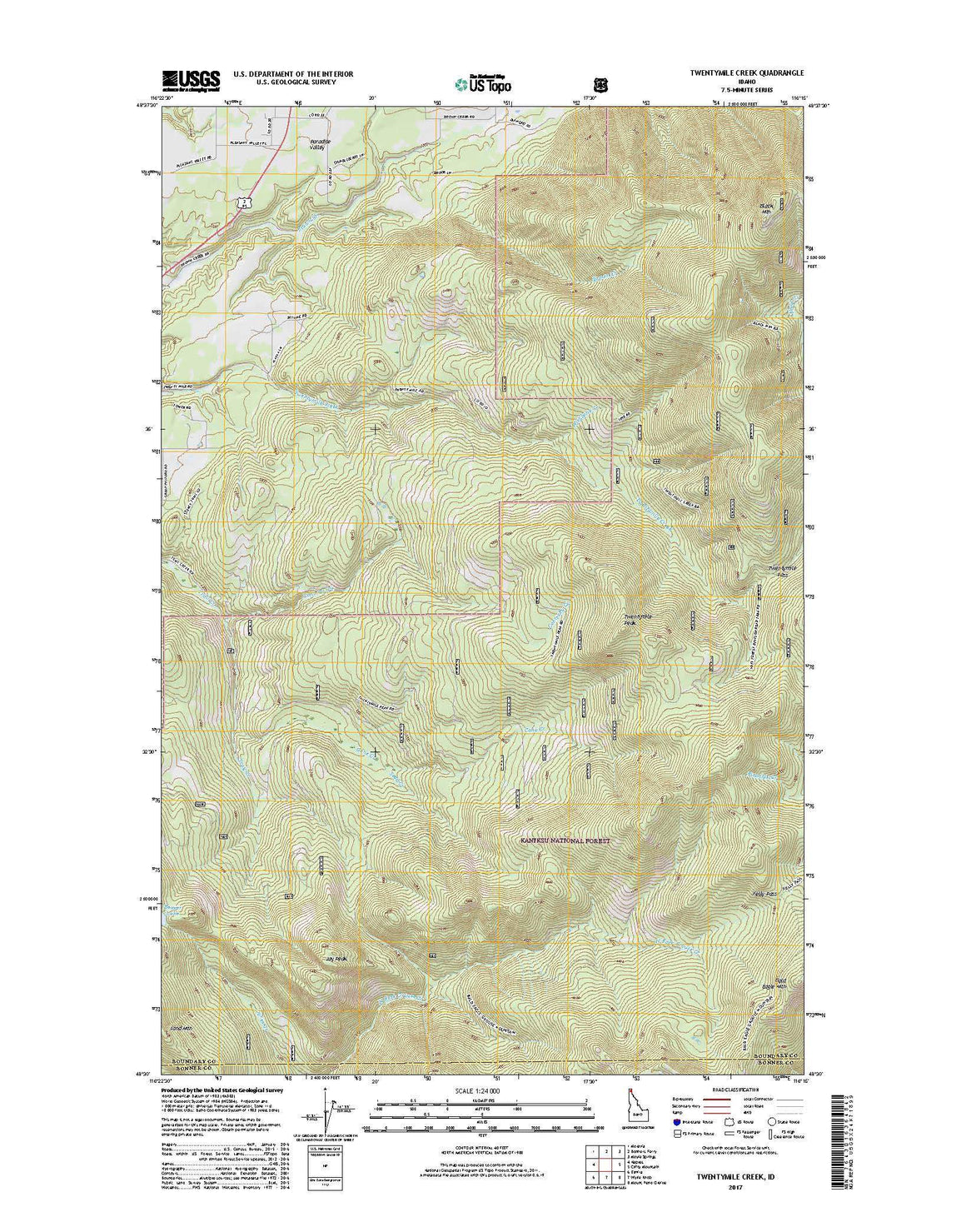 Twentymile Creek, ID